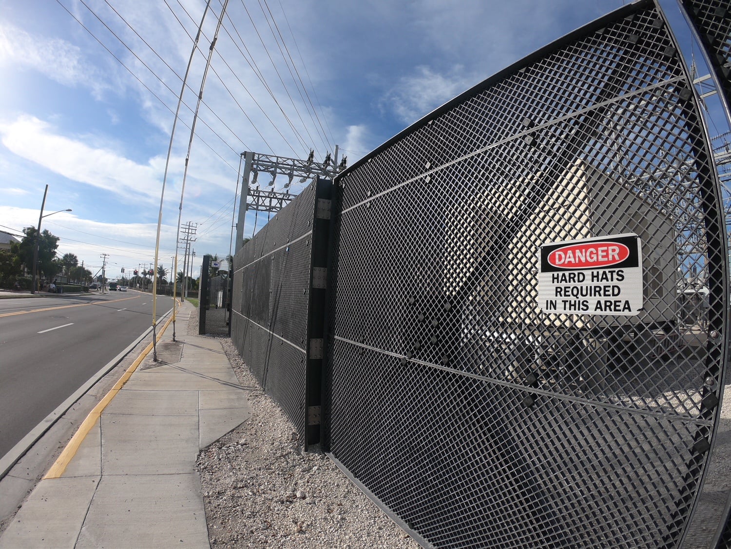 ENC composite fence installation